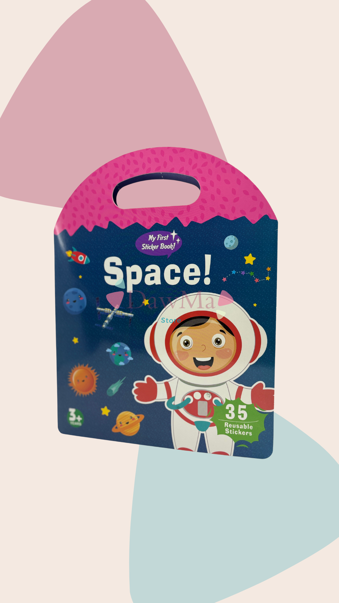 Herbruikbare stickerboek