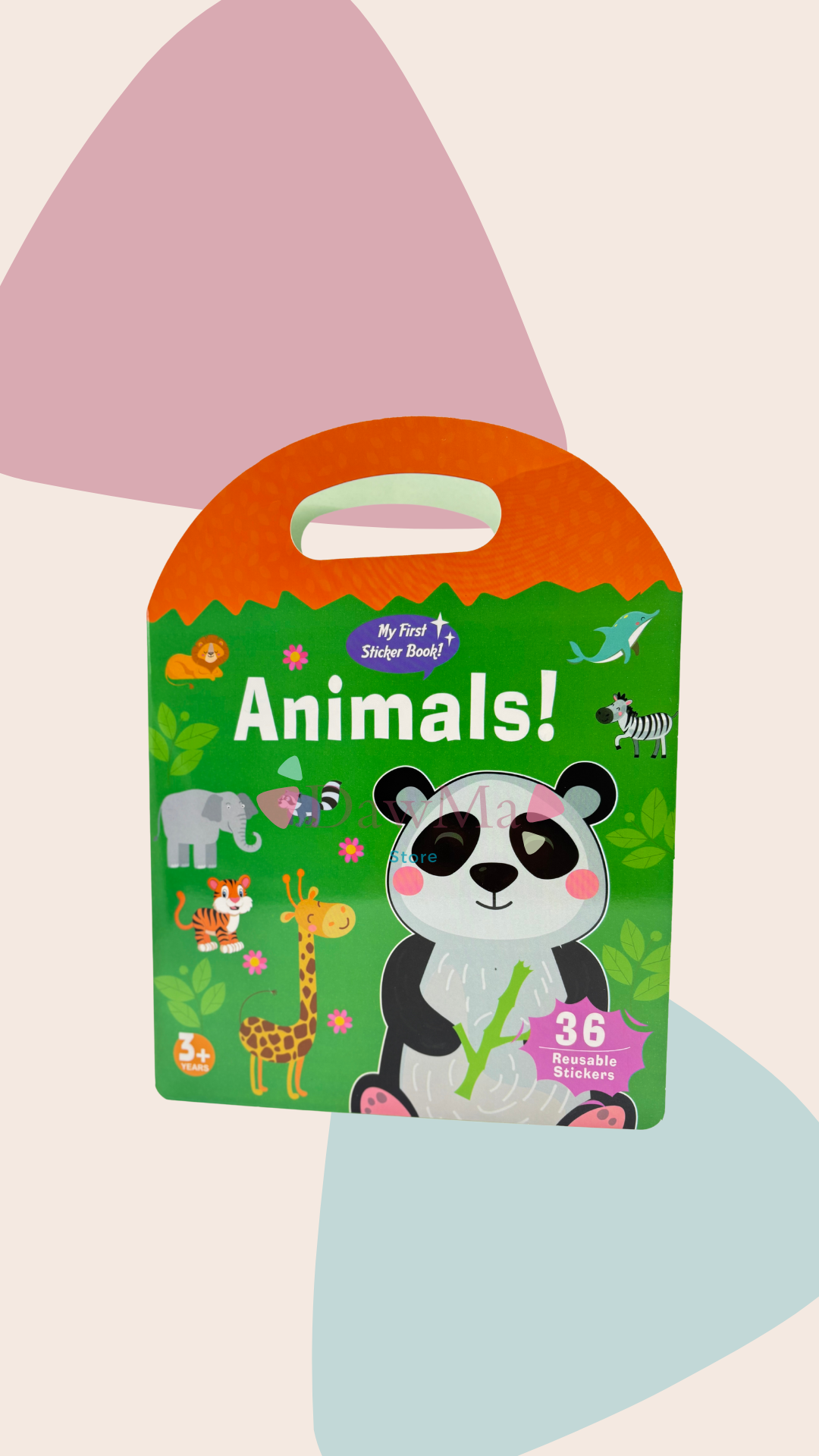 Herbruikbare stickerboek
