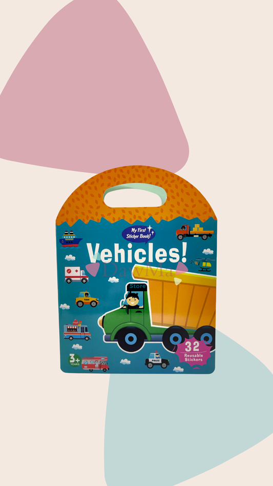 Herbruikbare stickerboek