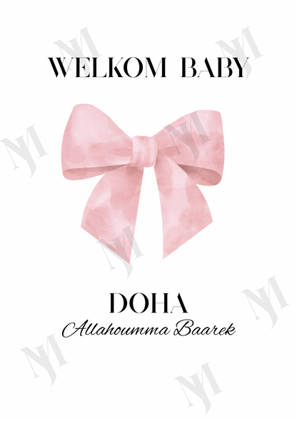 Allahoumma Baarek een Meisje!