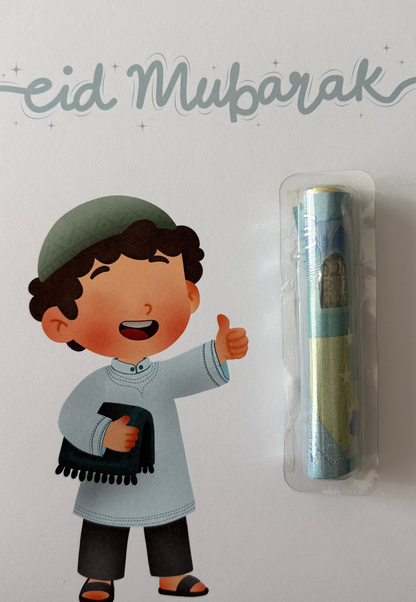 Eid Moubarak jongen