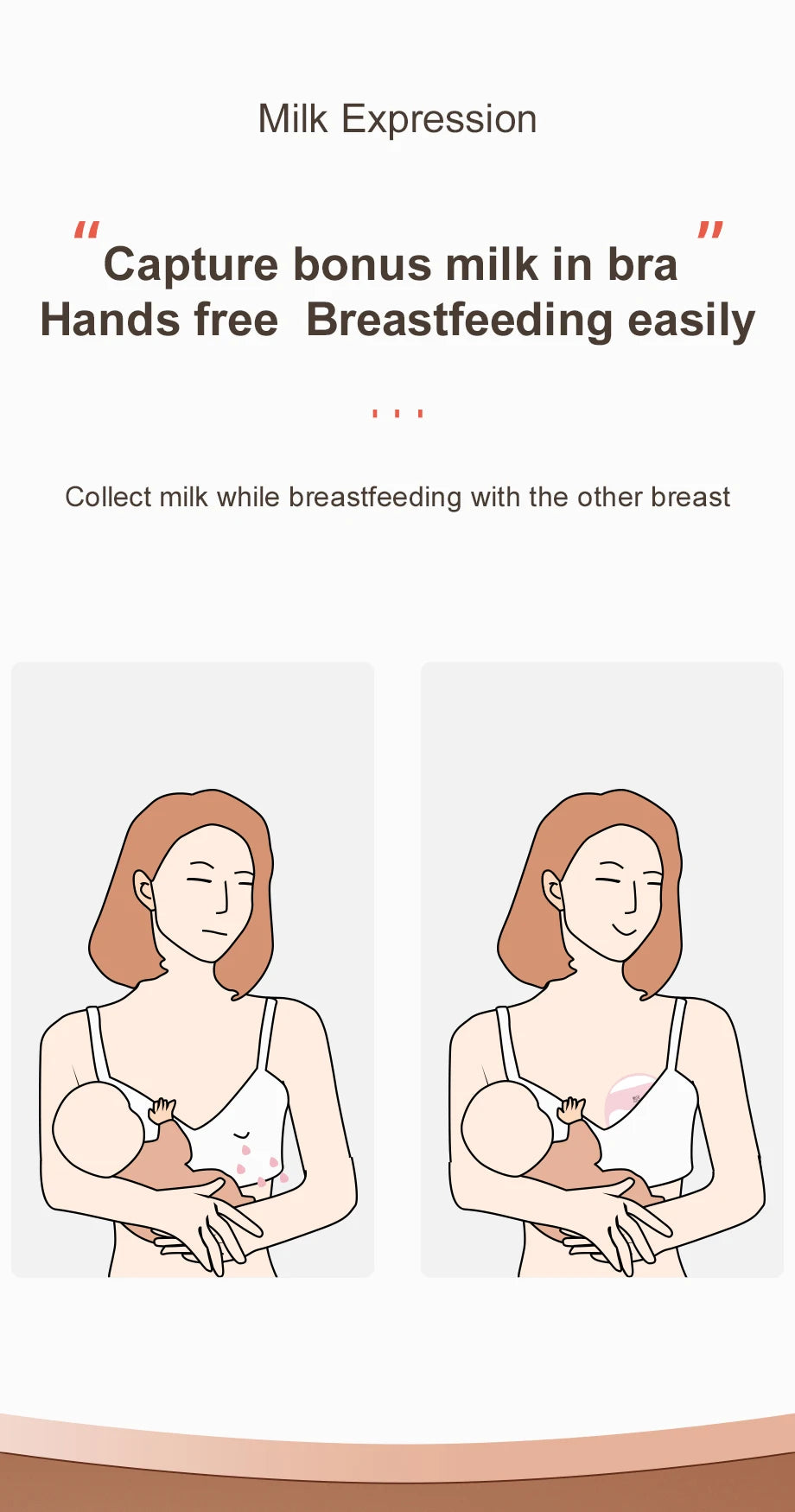 Manual Wearable Breast Pump | Breastmilk Collector