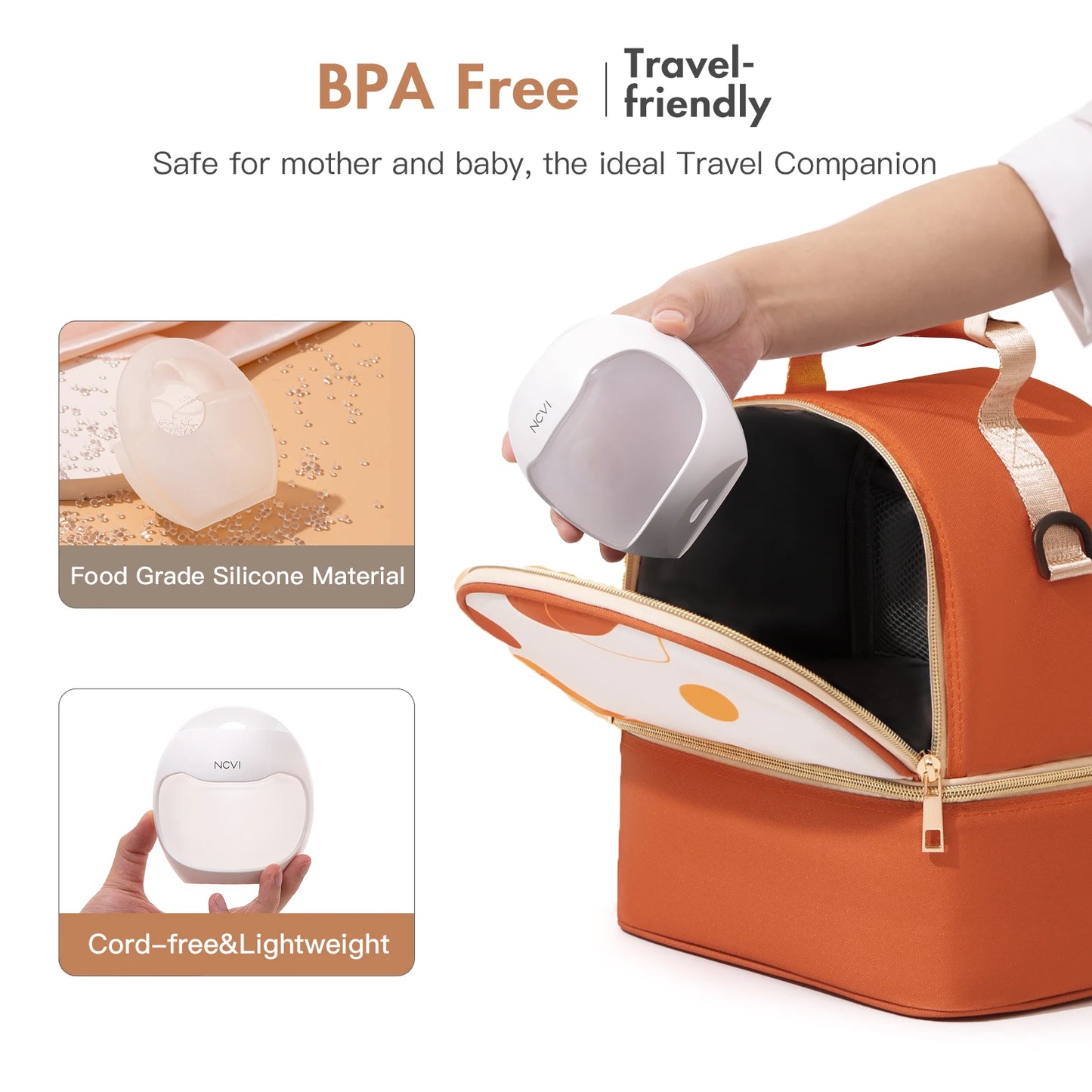 Manual Wearable Breast Pump | Breastmilk Collector