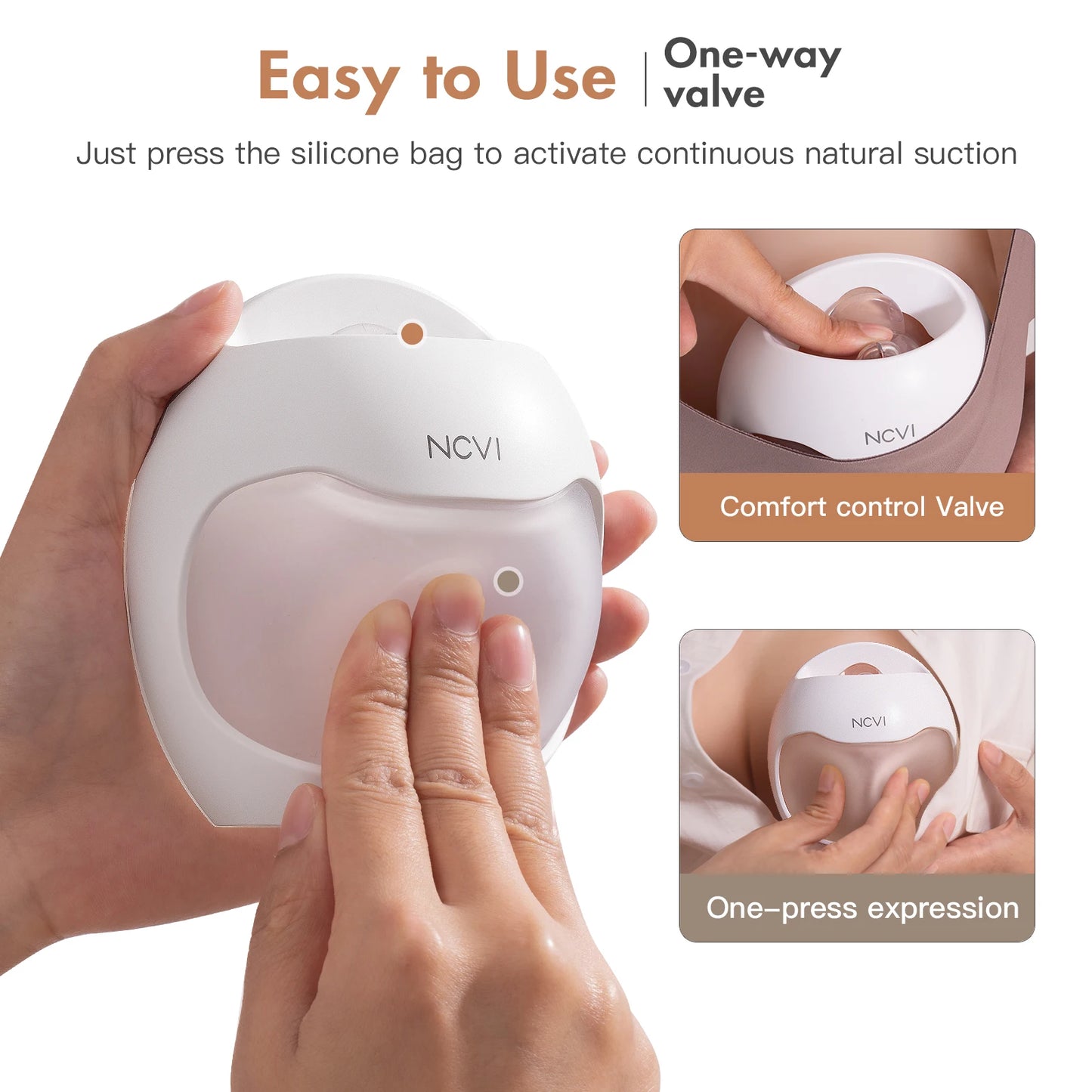 Manual Wearable Breast Pump | Breastmilk Collector